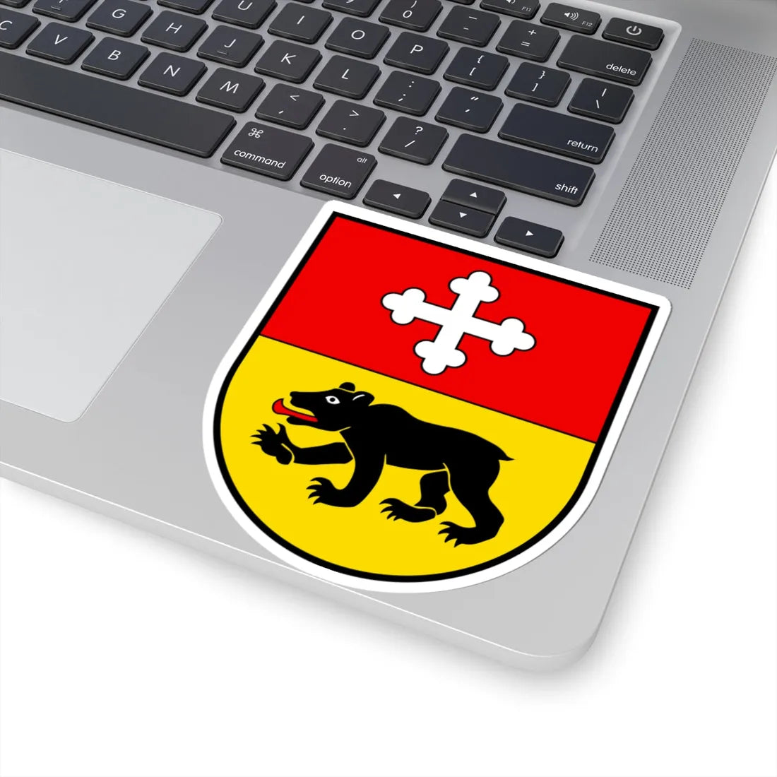 CHE Ursy COA (Switzerland) (Coat of Arms) STICKER Vinyl Kiss-Cut Decal - The Sticker Space