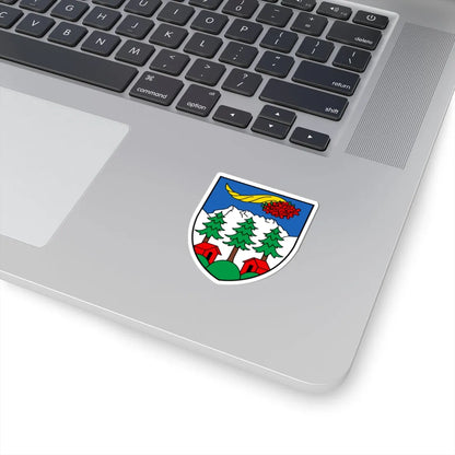 CHE Val-dIlliez COA (Switzerland) (Coat of Arms) STICKER Vinyl Kiss-Cut Decal - The Sticker Space