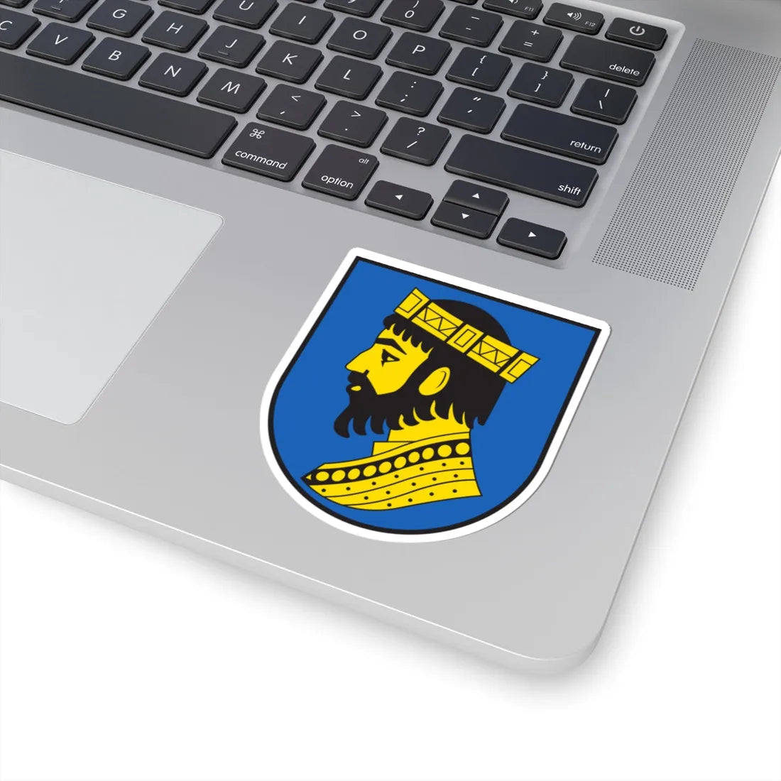 CHE Val Müstair COA (Switzerland) (Coat of Arms) STICKER Vinyl Kiss-Cut Decal - The Sticker Space