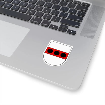 CHE Vallon COA (Switzerland) (Coat of Arms) STICKER Vinyl Kiss-Cut Decal - The Sticker Space