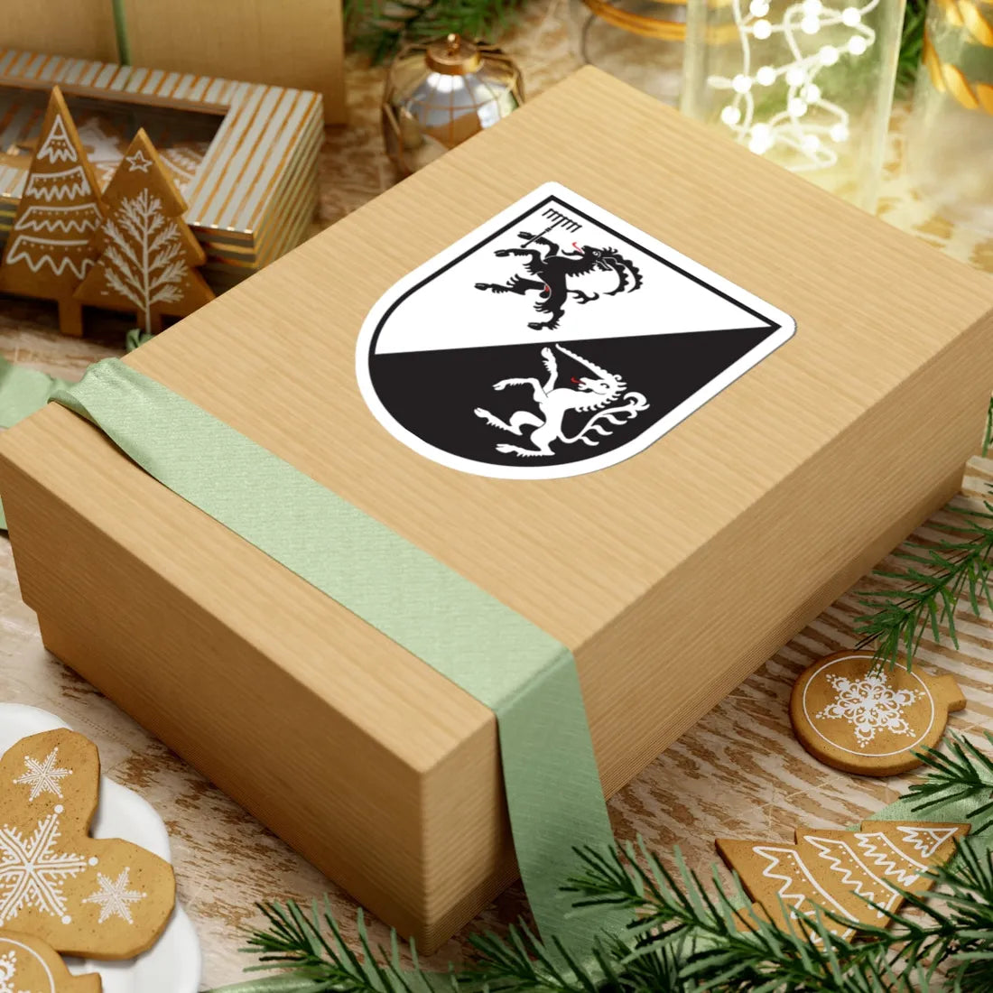 CHE Valsot COA (Switzerland) (Coat of Arms) STICKER Vinyl Kiss-Cut Decal - The Sticker Space