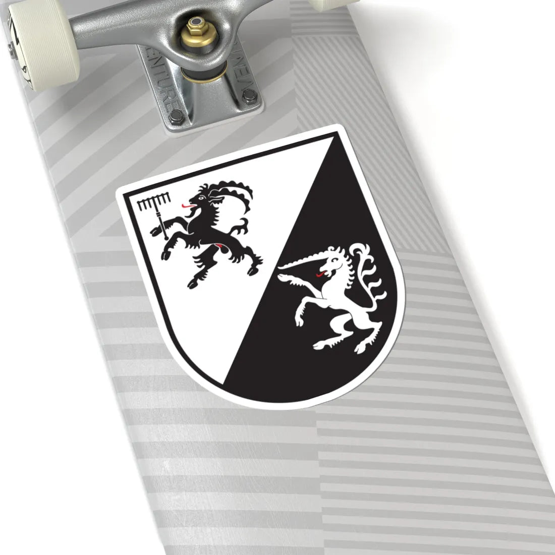CHE Valsot COA (Switzerland) (Coat of Arms) STICKER Vinyl Kiss-Cut Decal - The Sticker Space