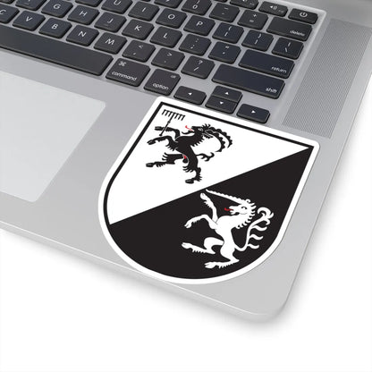 CHE Valsot COA (Switzerland) (Coat of Arms) STICKER Vinyl Kiss-Cut Decal - The Sticker Space