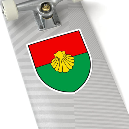 CHE Vandœuvres COA (Switzerland) (Coat of Arms) STICKER Vinyl Kiss-Cut Decal - The Sticker Space