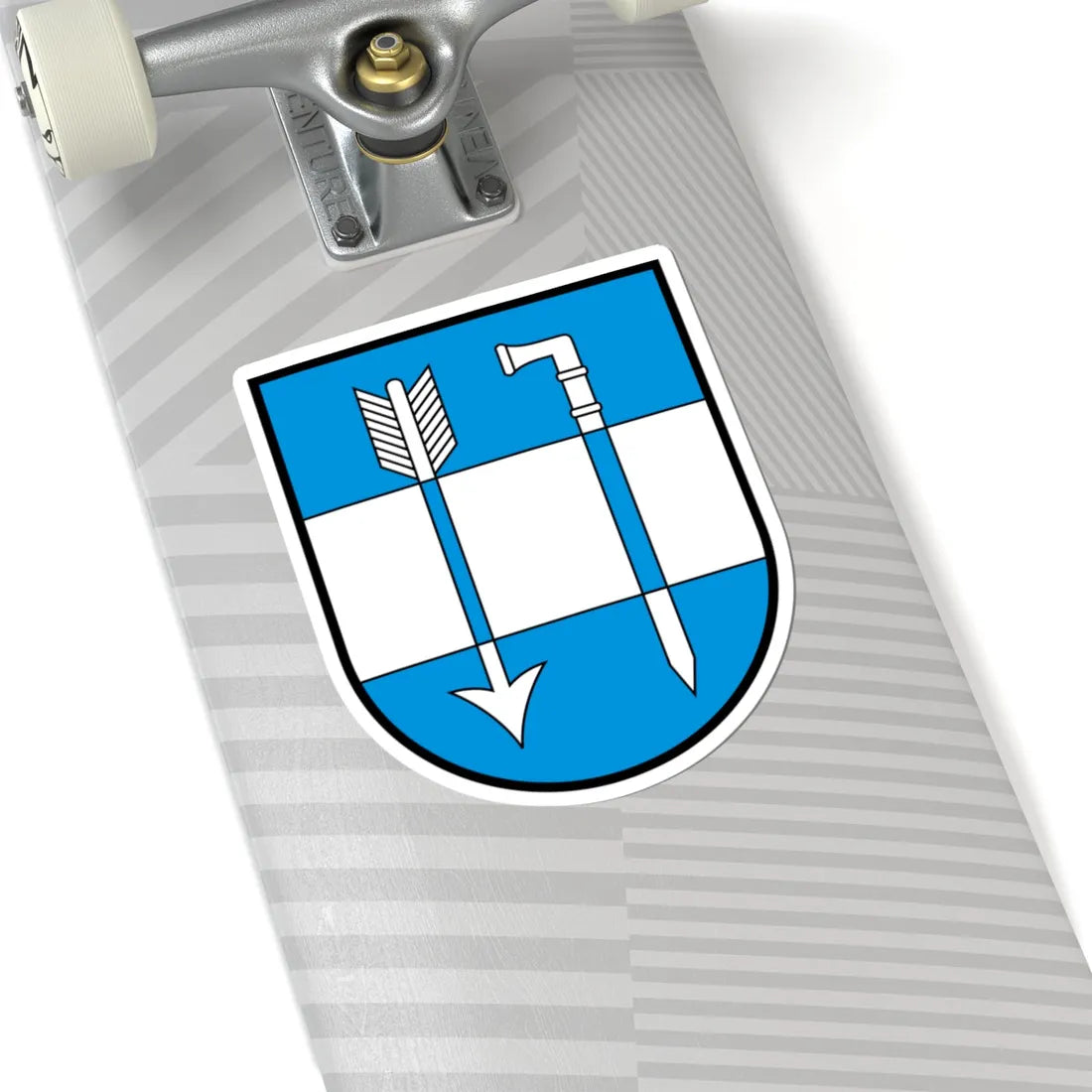 CHE Vernate COA (Switzerland) (Coat of Arms) STICKER Vinyl Kiss-Cut Decal - The Sticker Space