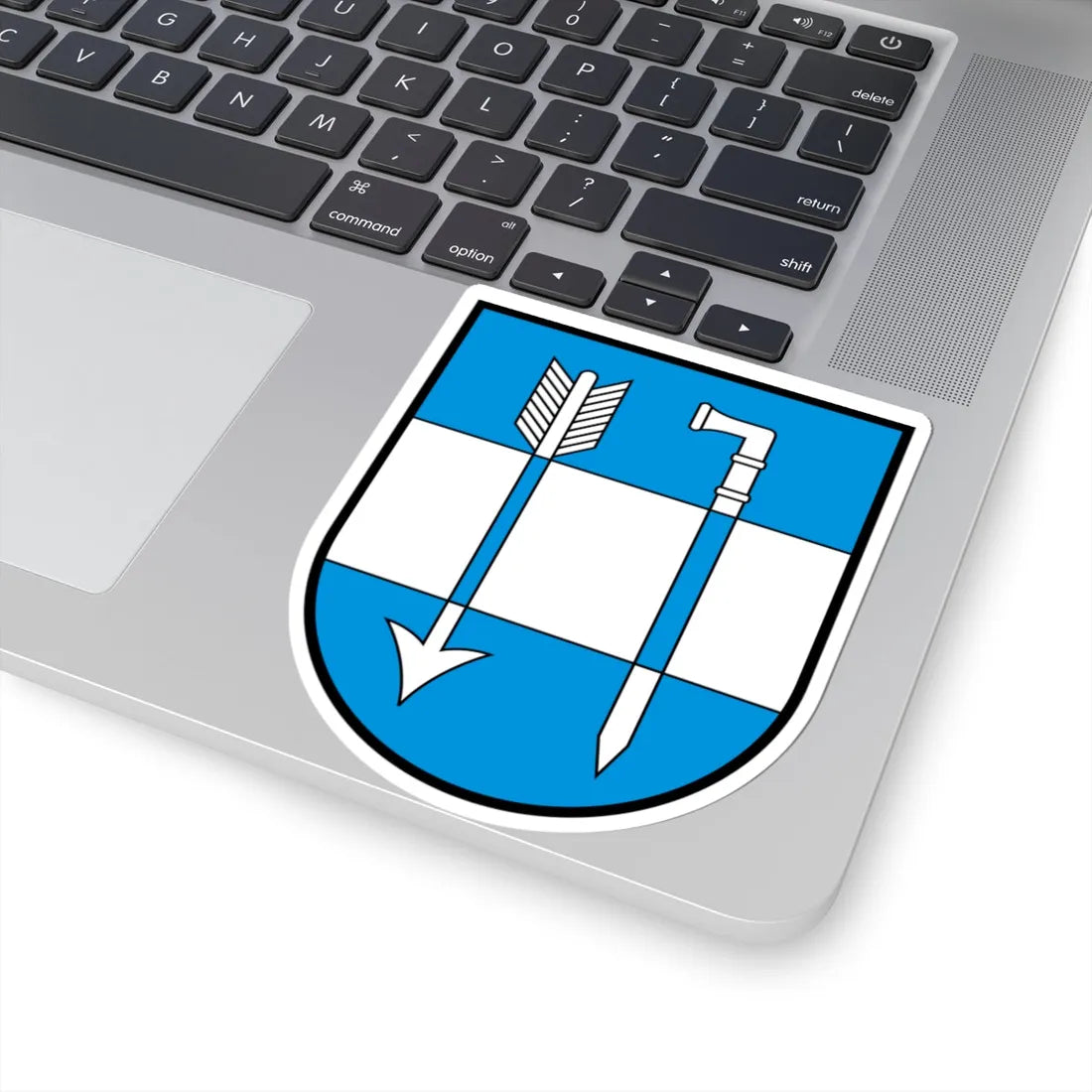 CHE Vernate COA (Switzerland) (Coat of Arms) STICKER Vinyl Kiss-Cut Decal - The Sticker Space