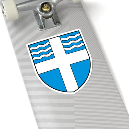 CHE Versoix COA (Switzerland) (Coat of Arms) STICKER Vinyl Kiss-Cut Decal - The Sticker Space
