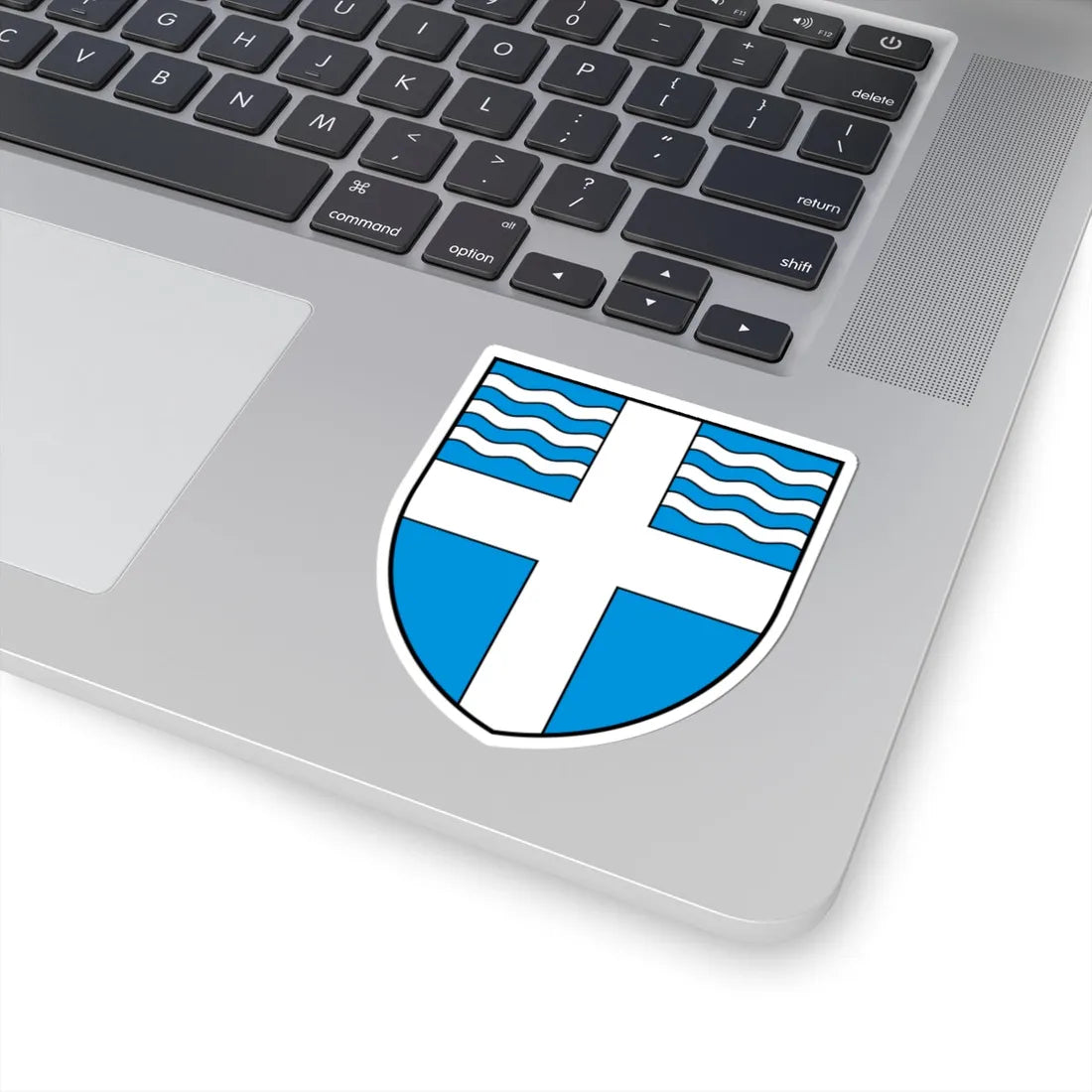 CHE Versoix COA (Switzerland) (Coat of Arms) STICKER Vinyl Kiss-Cut Decal - The Sticker Space