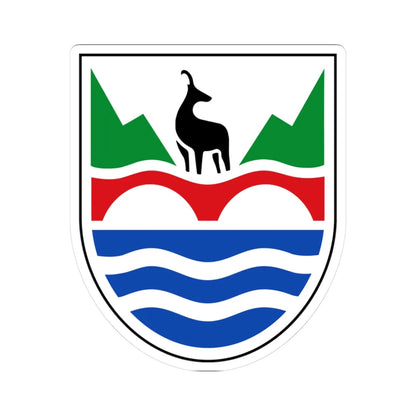 CHE Verzasca COA (Switzerland) (Coat of Arms) STICKER Vinyl Kiss-Cut Decal 3 Inch White - The Sticker Space