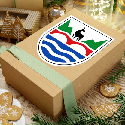 CHE Verzasca COA (Switzerland) (Coat of Arms) STICKER Vinyl Kiss-Cut Decal - The Sticker Space