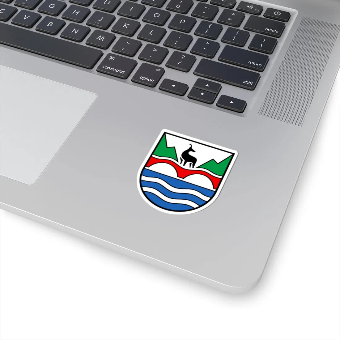 CHE Verzasca TI COA (Switzerland) (Coat of Arms) STICKER Vinyl Kiss-Cut Decal - The Sticker Space