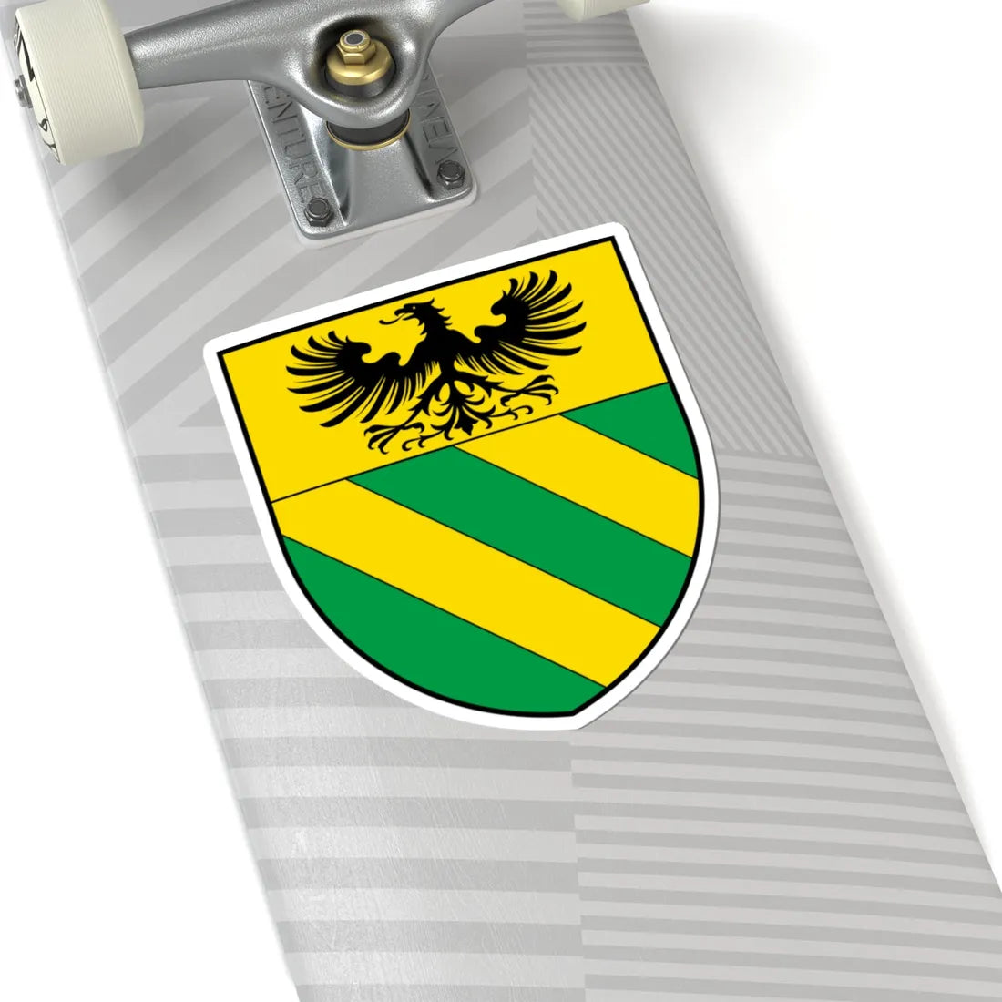 CHE Veyrier COA (Switzerland) (Coat of Arms) STICKER Vinyl Kiss-Cut Decal - The Sticker Space