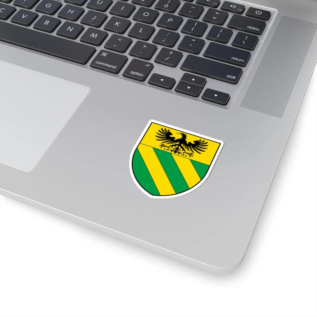 CHE Veyrier COA (Switzerland) (Coat of Arms) STICKER Vinyl Kiss-Cut Decal - The Sticker Space
