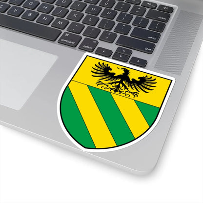 CHE Veyrier COA (Switzerland) (Coat of Arms) STICKER Vinyl Kiss-Cut Decal - The Sticker Space