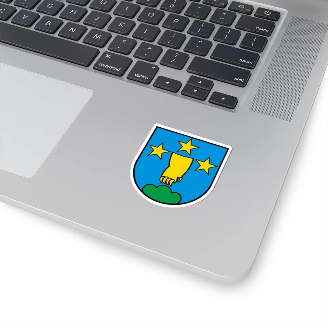 CHE Villigen COA (Switzerland) (Coat of Arms) STICKER Vinyl Kiss-Cut Decal - The Sticker Space