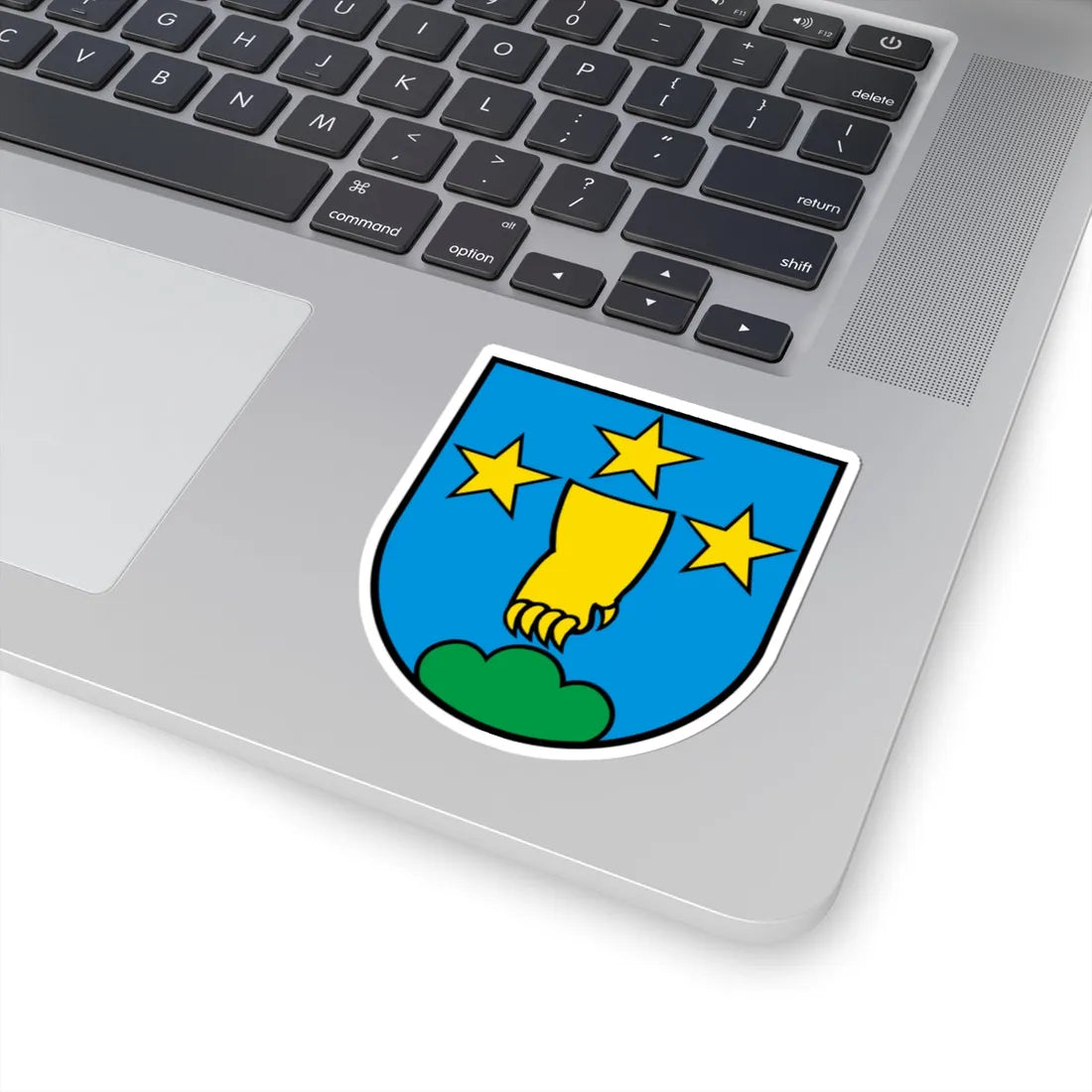 CHE Villigen COA (Switzerland) (Coat of Arms) STICKER Vinyl Kiss-Cut Decal - The Sticker Space