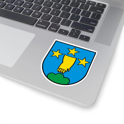 CHE Villigen COA (Switzerland) (Coat of Arms) STICKER Vinyl Kiss-Cut Decal - The Sticker Space