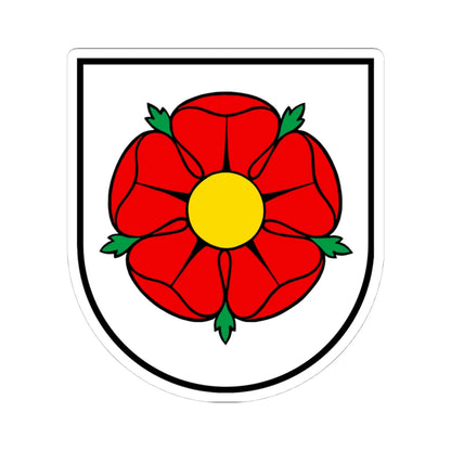CHE Villmergen COA (Switzerland) (Coat of Arms) STICKER Vinyl Kiss-Cut Decal 4 Inch White - The Sticker Space