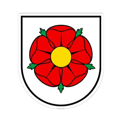 CHE Villmergen COA (Switzerland) (Coat of Arms) STICKER Vinyl Kiss-Cut Decal 6 Inch White - The Sticker Space