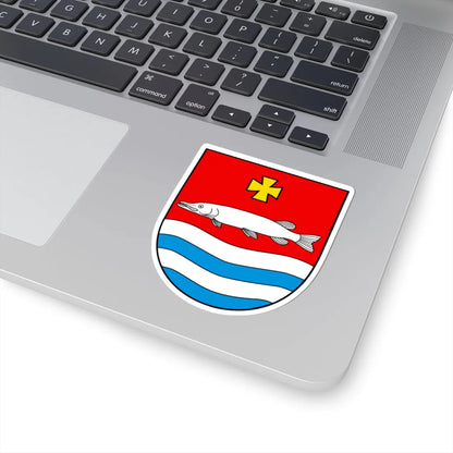 CHE Vitznau COA (Switzerland) (Coat of Arms) STICKER Vinyl Kiss-Cut Decal - The Sticker Space