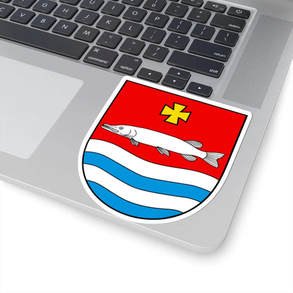 CHE Vitznau COA (Switzerland) (Coat of Arms) STICKER Vinyl Kiss-Cut Decal - The Sticker Space
