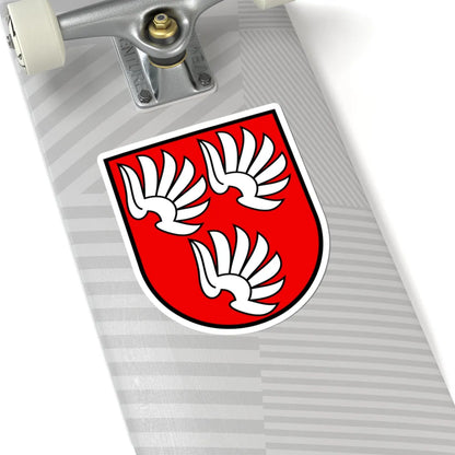CHE von Wattenwyl COA (Switzerland) (Coat of Arms) STICKER Vinyl Kiss-Cut Decal - The Sticker Space
