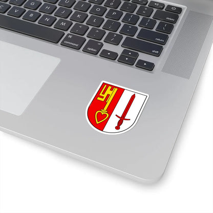 CHE Vorderthal COA (Switzerland) (Coat of Arms) STICKER Vinyl Kiss-Cut Decal - The Sticker Space