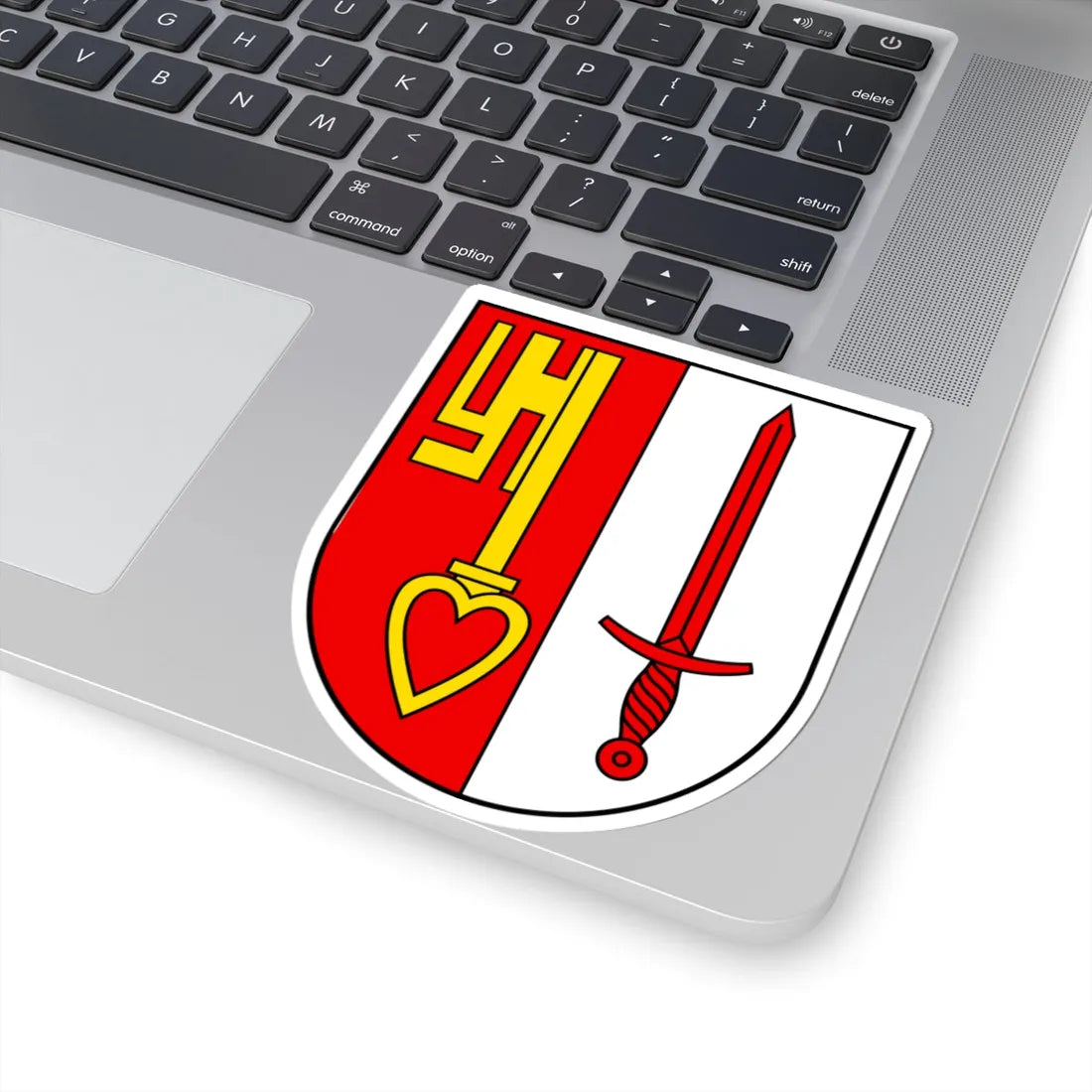 CHE Vorderthal COA (Switzerland) (Coat of Arms) STICKER Vinyl Kiss-Cut Decal - The Sticker Space