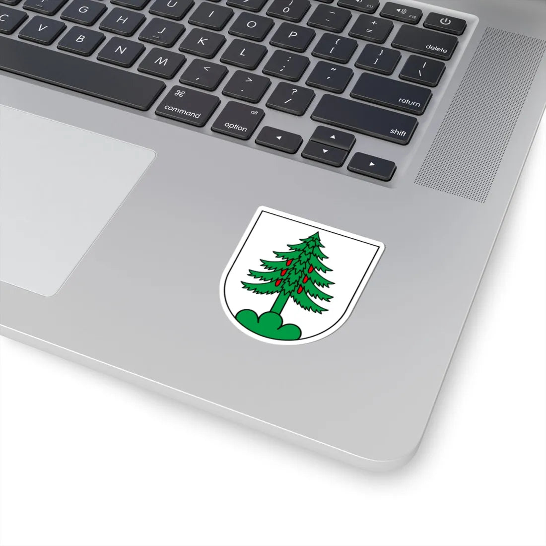 CHE Walchwil COA (Switzerland) (Coat of Arms) STICKER Vinyl Kiss-Cut Decal - The Sticker Space