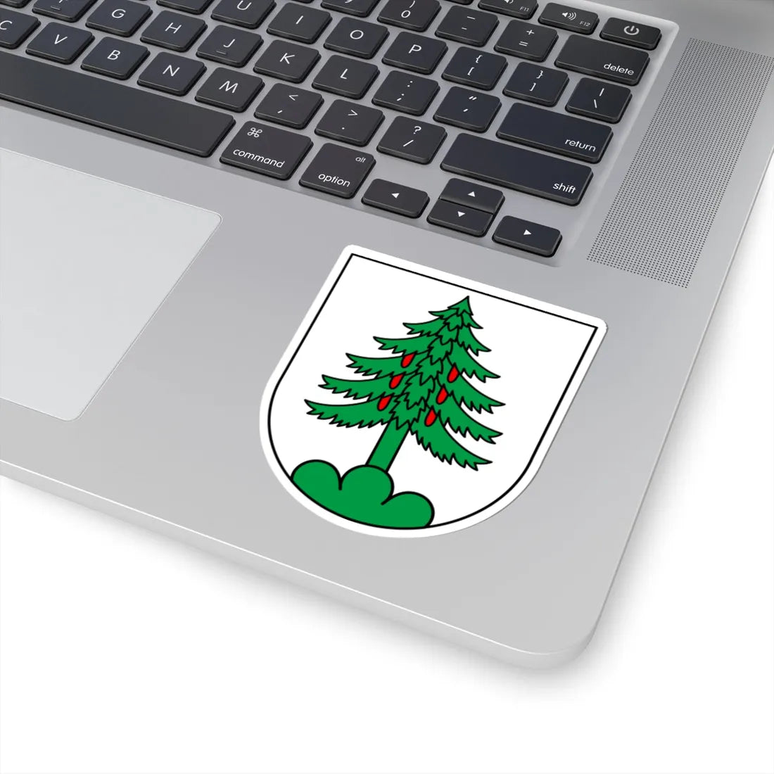 CHE Walchwil COA (Switzerland) (Coat of Arms) STICKER Vinyl Kiss-Cut Decal - The Sticker Space