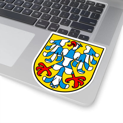 CHE Waldenburg BL COA (Switzerland) (Coat of Arms) STICKER Vinyl Kiss-Cut Decal - The Sticker Space