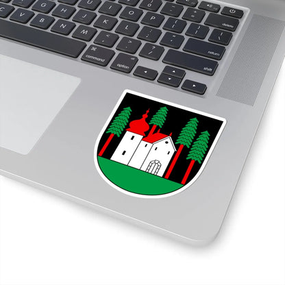 CHE Waldstatt COA lesser (Switzerland) (Coat of Arms) STICKER Vinyl Kiss-Cut Decal - The Sticker Space
