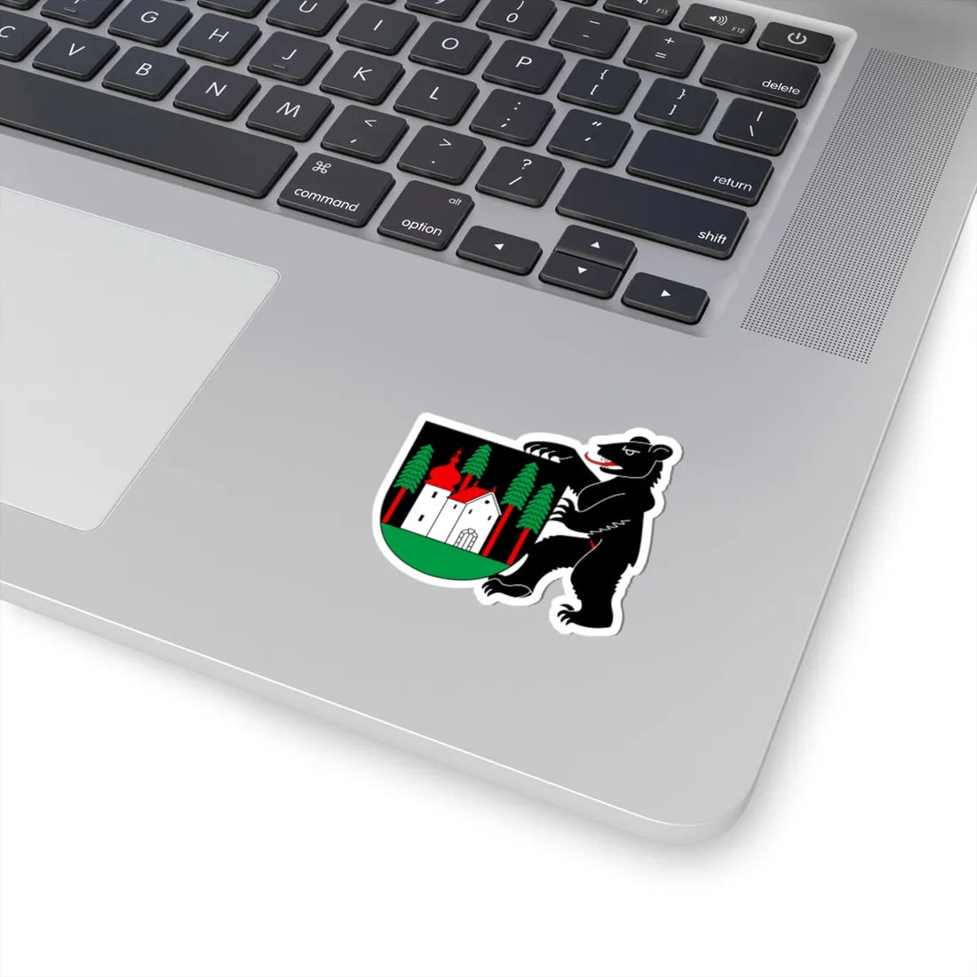 CHE Waldstatt COA (Switzerland) (Coat of Arms) STICKER Vinyl Kiss-Cut Decal - The Sticker Space
