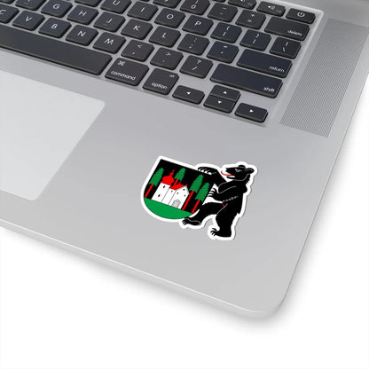 CHE Waldstatt COA (Switzerland) (Coat of Arms) STICKER Vinyl Kiss-Cut Decal - The Sticker Space