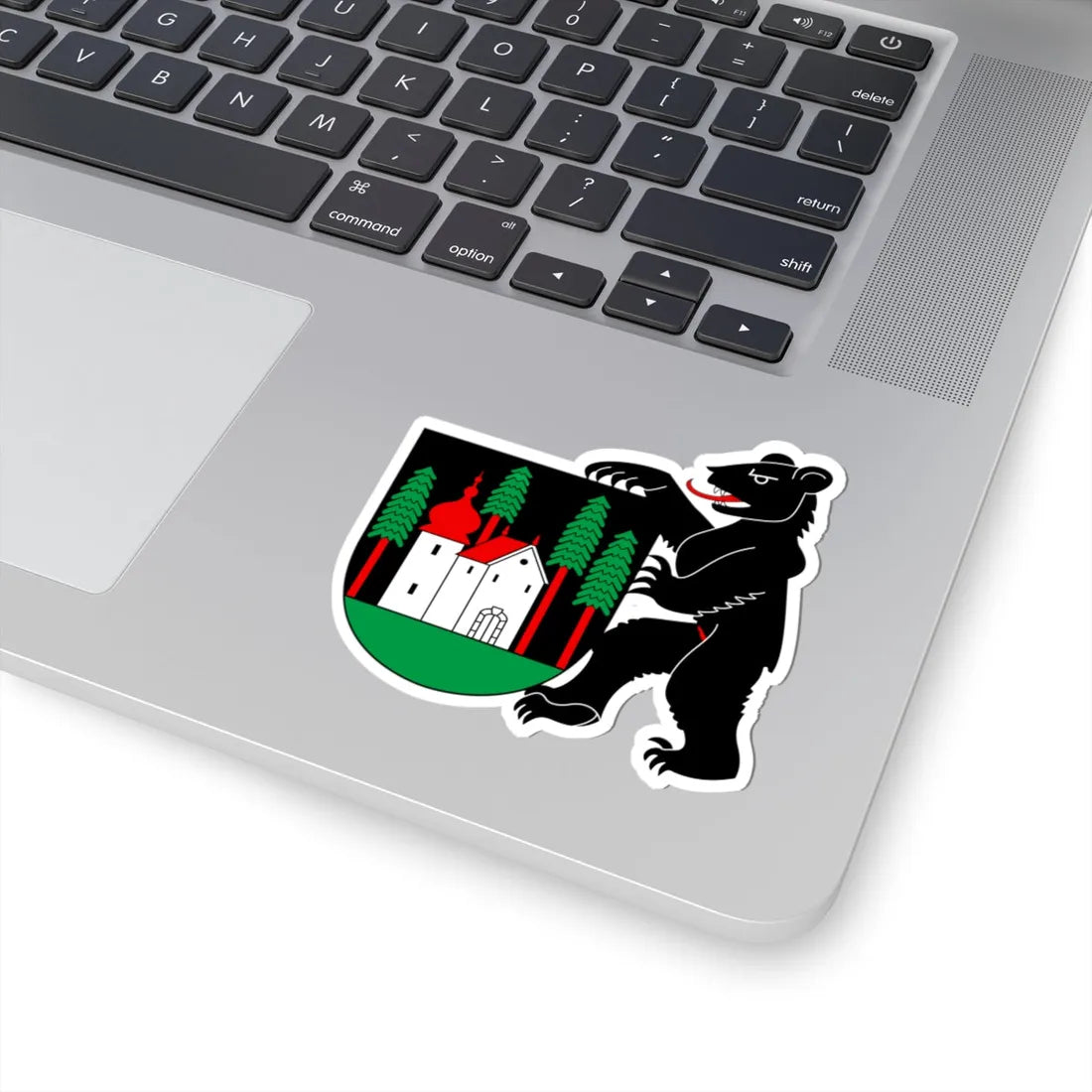 CHE Waldstatt COA (Switzerland) (Coat of Arms) STICKER Vinyl Kiss-Cut Decal - The Sticker Space
