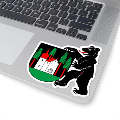 CHE Waldstatt COA (Switzerland) (Coat of Arms) STICKER Vinyl Kiss-Cut Decal - The Sticker Space