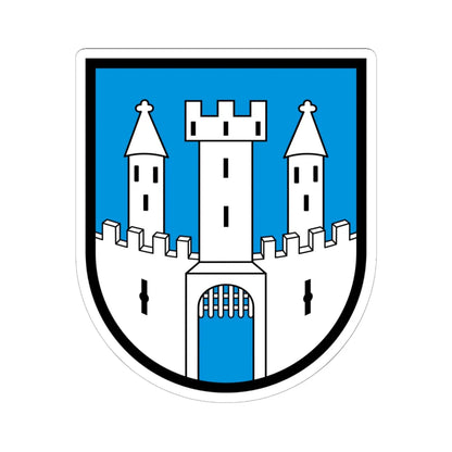 CHE Walenstadt COA (Switzerland) (Coat of Arms) STICKER Vinyl Kiss-Cut Decal 6 Inch White - The Sticker Space
