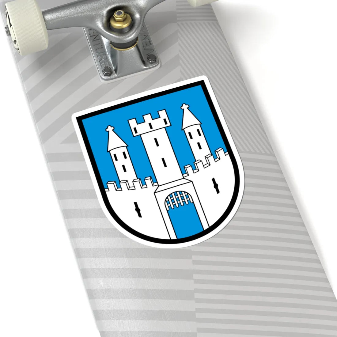 CHE Walenstadt COA (Switzerland) (Coat of Arms) STICKER Vinyl Kiss-Cut Decal - The Sticker Space