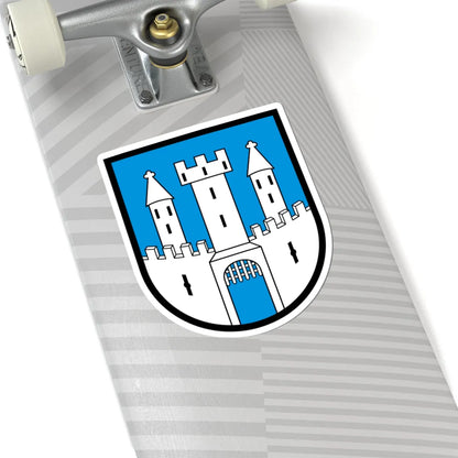 CHE Walenstadt COA (Switzerland) (Coat of Arms) STICKER Vinyl Kiss-Cut Decal - The Sticker Space