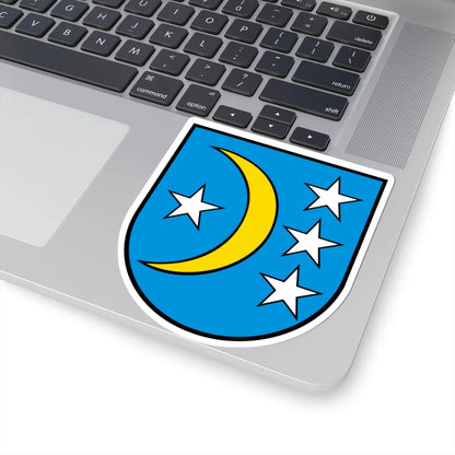 CHE Waltenschwil COA (Switzerland) (Coat of Arms) STICKER Vinyl Kiss-Cut Decal - The Sticker Space