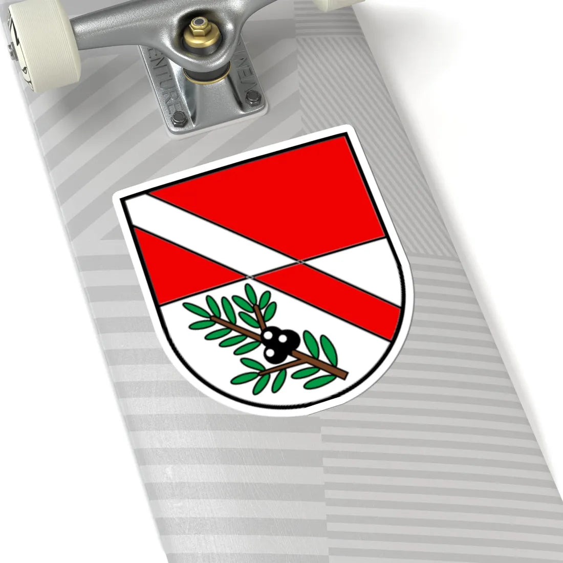 CHE Walterswil SO COA (Switzerland) (Coat of Arms) STICKER Vinyl Kiss-Cut Decal - The Sticker Space