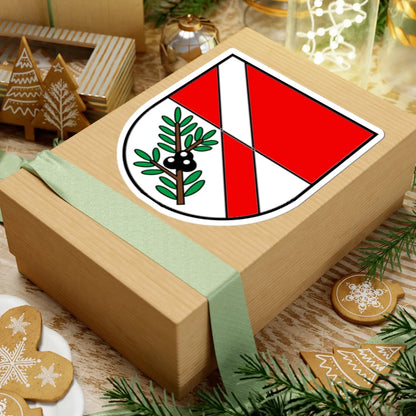 CHE Walterswil SO COA (Switzerland) (Coat of Arms) STICKER Vinyl Kiss-Cut Decal - The Sticker Space