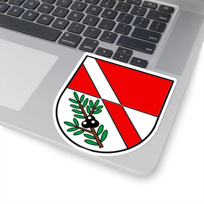 CHE Walterswil SO COA (Switzerland) (Coat of Arms) STICKER Vinyl Kiss-Cut Decal - The Sticker Space