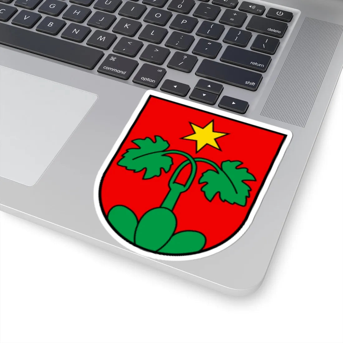 CHE Wartau COA (Switzerland) (Coat of Arms) STICKER Vinyl Kiss-Cut Decal - The Sticker Space