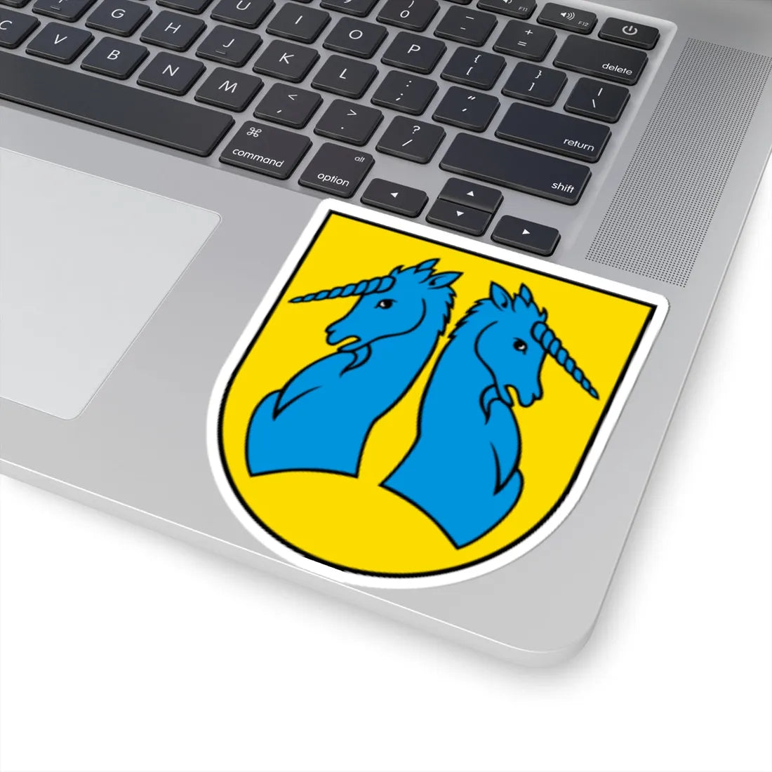 CHE Wattwil COA (Switzerland) (Coat of Arms) STICKER Vinyl Kiss-Cut Decal - The Sticker Space