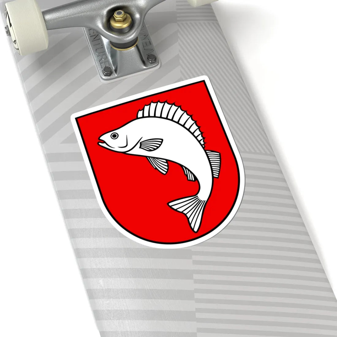 CHE Weggis COA (Switzerland) (Coat of Arms) STICKER Vinyl Kiss-Cut Decal - The Sticker Space