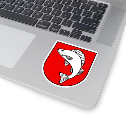 CHE Weggis COA (Switzerland) (Coat of Arms) STICKER Vinyl Kiss-Cut Decal - The Sticker Space