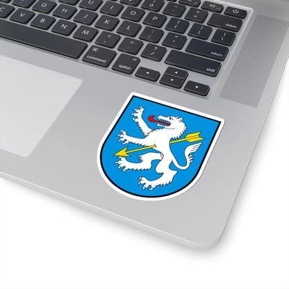 CHE Wolfenschiessen COA (Switzerland) (Coat of Arms) STICKER Vinyl Kiss-Cut Decal - The Sticker Space