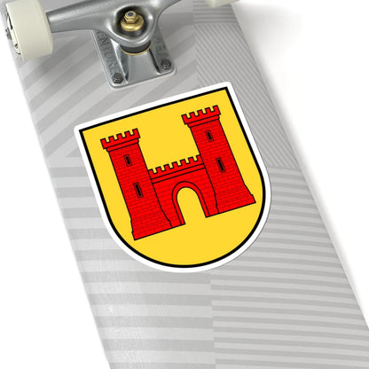 CHE Wolhusen COA (Switzerland) (Coat of Arms) STICKER Vinyl Kiss-Cut Decal - The Sticker Space