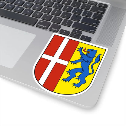 CHE Wollerau COA (Switzerland) (Coat of Arms) STICKER Vinyl Kiss-Cut Decal - The Sticker Space